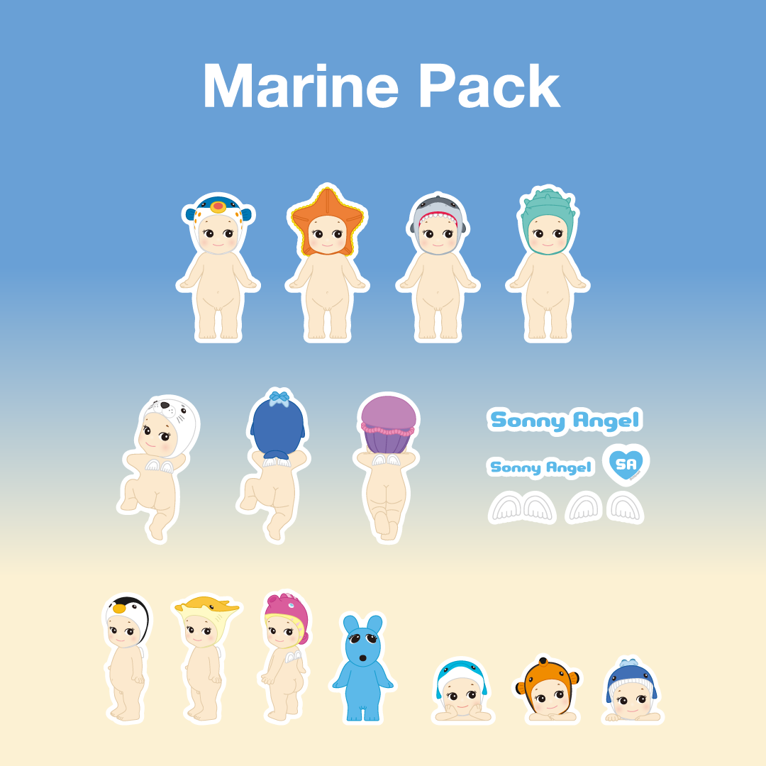 Stickers Sonny Angel - Series 1 (20pcs)