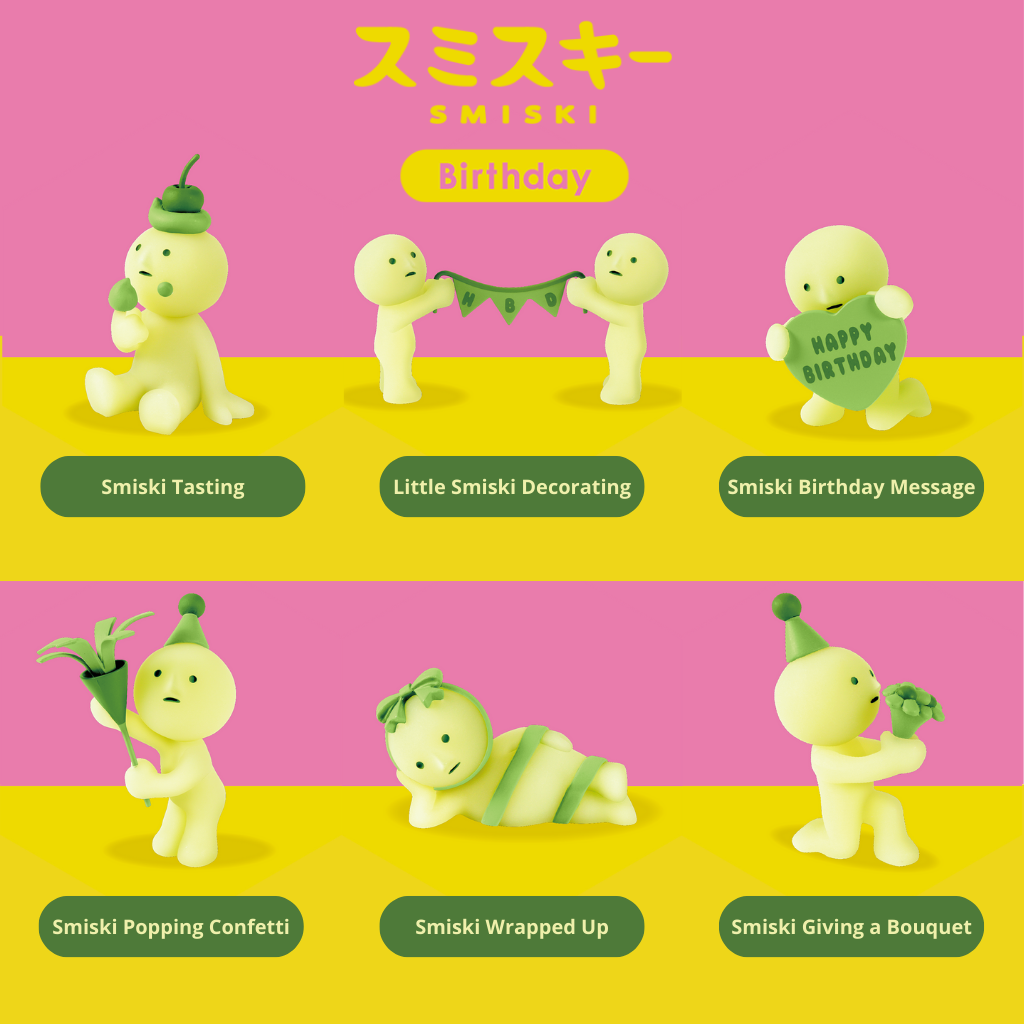 Smiski Birthday (1pcs)