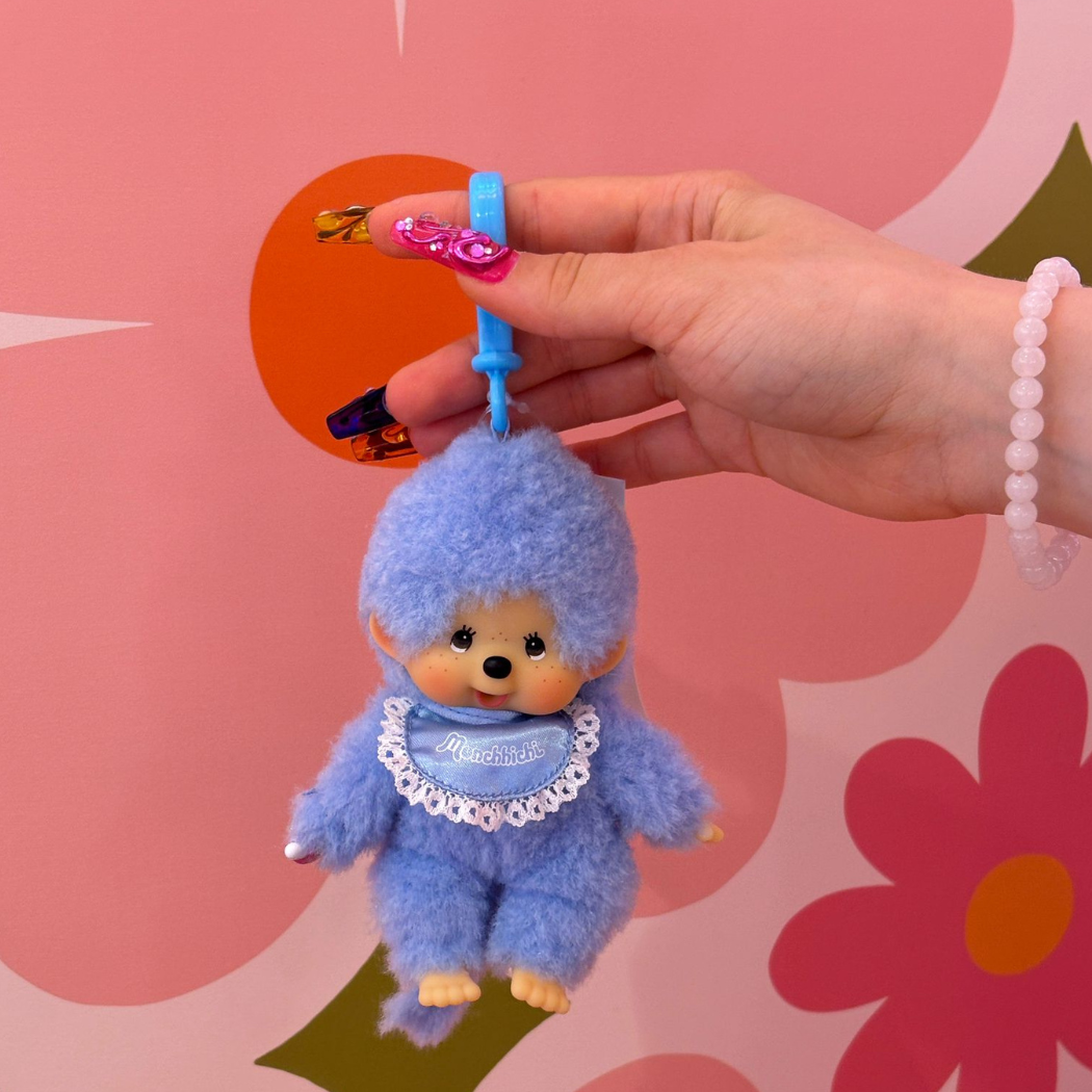 Monchhichi Keychains - Colors Blue