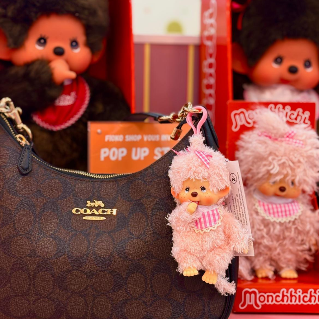Porte-clé Monchhichi - Pink Girl (1pcs)