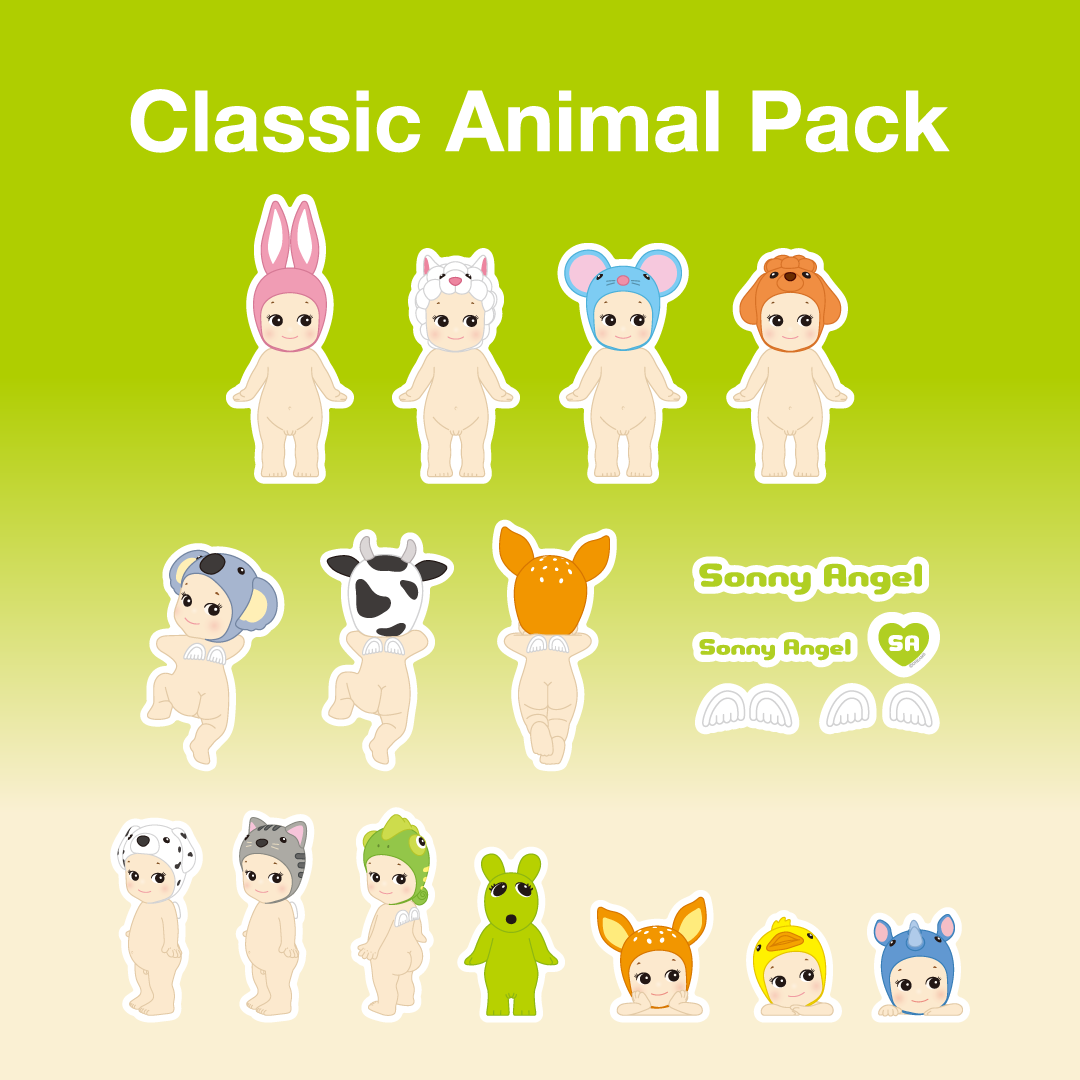 Stickers Sonny Angel - Series 1 (20pcs)