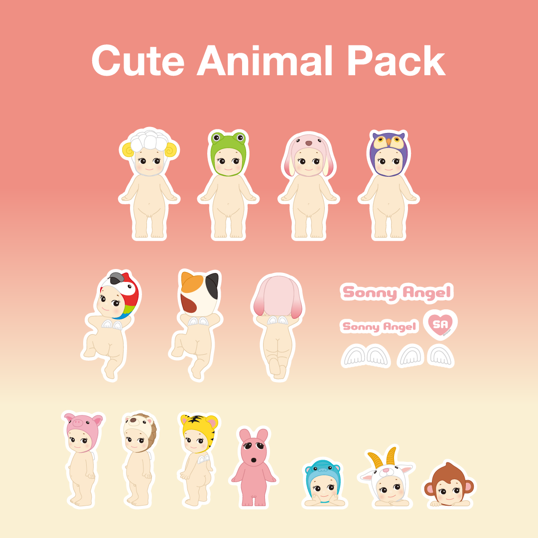 Stickers Sonny Angel - Series 1 (20pcs)